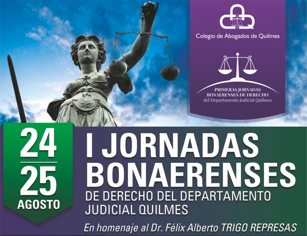 Se realizará la primera Jornada Bonaerense de Derecho en Quilmes